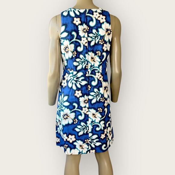 Hilo Hattie Vintage Hawaiian Original USA Sheath Dress Sleeveless Size 12 Floral - Picture 2 of 16